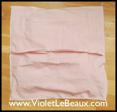 Rose Cushion Cover Sewing Tutorial | Violet LeBeaux - Tales of an Ingenue